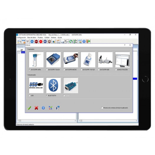 SOFTWARE ESPIROMETRIA W20S